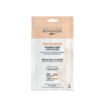 Masca servetel pentru petele pigmentare cu niacinamide, 18ml, Byphasse