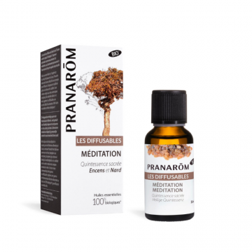 Mix uleiuri esentiale Meditatie Bio, 30ml, Pranarom
