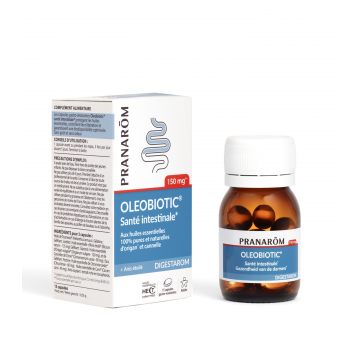 Oleobiotic Intestinal x 15 capsule moi Pranarom (supliment alimentar)