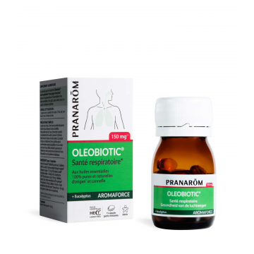 Oleobiotic Respirator x 15 capsule moi Pranarom (supliment alimentar)