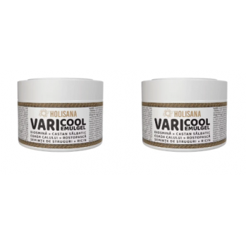 Pachet II Promo 2 buc Varicool- varice,capilare sparte