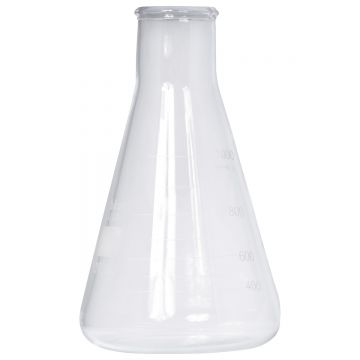 Pahar Erlenmeyer gat larg 1000 ml