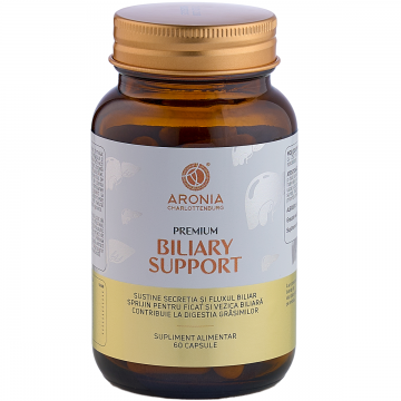 Premium Biliary Support: 60 de capsule pentru sanatatea vezicii biliare, a ficatului si a sistemului digestiv