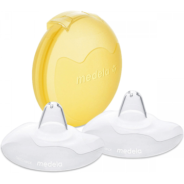Protectii din silicon pentru mameloane marimea S, 2 bucati, Medela