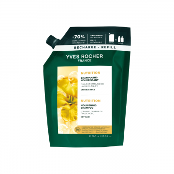 Rezerva sampon nutritiv Haircare Botanical Solutions, 600ml, Yves Rocher