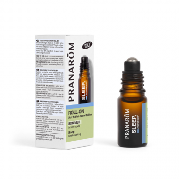Roll-on cu uleiuri esentiale Sleep Bio, 5ml, Pranarom