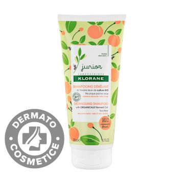 Sampon cu aroma de piersica, 200ml, Klorane Junior