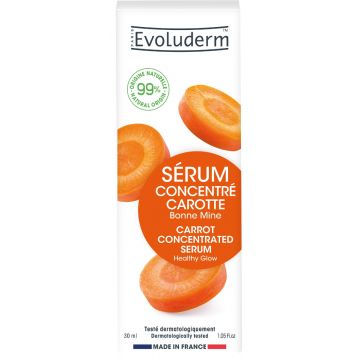 Ser concentrat cu morcov, 30ml, Evoluderm