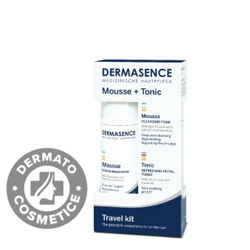 Set de calatorie pentru ingrijirea tenului, 1 bucata, Dermasence