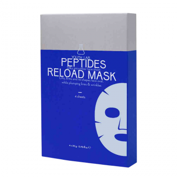 Set masti de fata Peptides Reload, 4 x 20g, Youth Lab