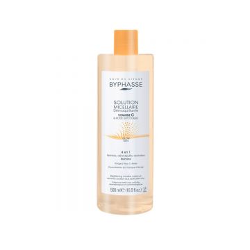 Solutie micelara demachianta cu vitamina C, 500ml, Byphasse