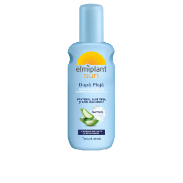 Spray de corp pentru calmarea pielii dupa plaja, 200ml, Elmiplant