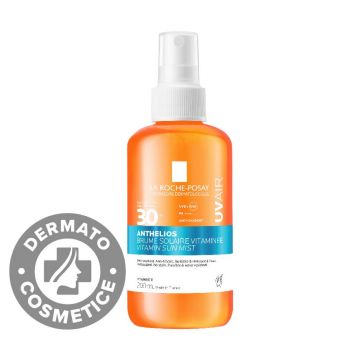 Spray solar cu Vitamine SPF30 Anthelios UVAir, 200ml, La Roche-Posay