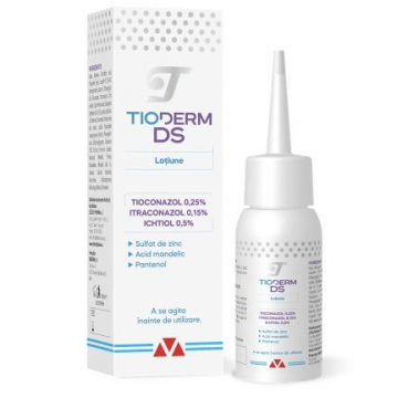 Tioderm DS Lotiune intensiva pentru dermatita seboreica 50 ml