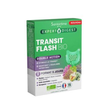 Tranzit Flash BIO x 15 cpr Santarome