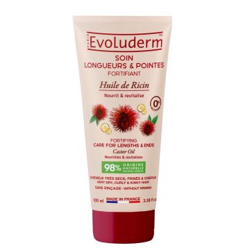Tratament pentru par cu ulei de ricin, 100ml, Evoluderm