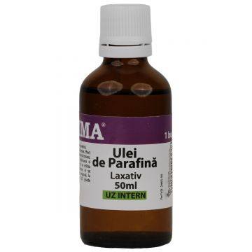 Ulei de parafina pentru constipatie, uz intern, 50ml