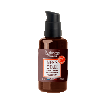 Ulei hranitor pentru barba, 30ml, Evoluderm