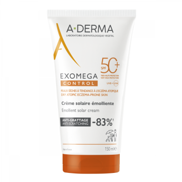 A-Derma Exomega Control Crema Emolienta SPF50+ 150ml