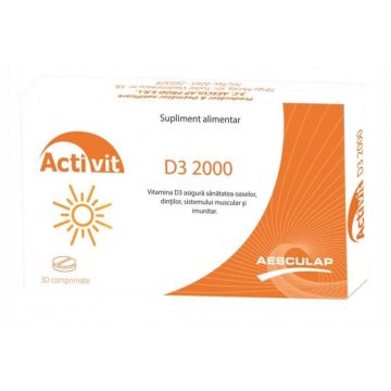 Activit D3 2000 30 comprimate
