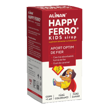 Alinan Sirop Happy Ferro, 100ml, Fiterman