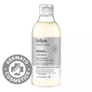 Apa micelara delicata pentru fata si ochi Dermo Face Physio, 400ml, Tolpa
