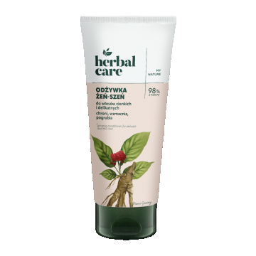 Balsam cu extract de ginseng pentru par fin si subtire Herbal Care, 200ml, Farmona