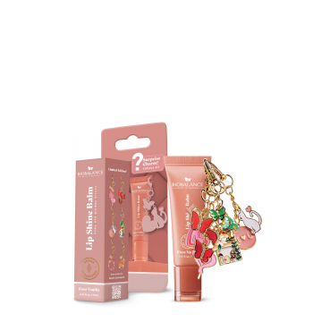 Balsam de buze cu efect lucios si breloc surpriza Coco Vanillia, 10ml, Bio Balance