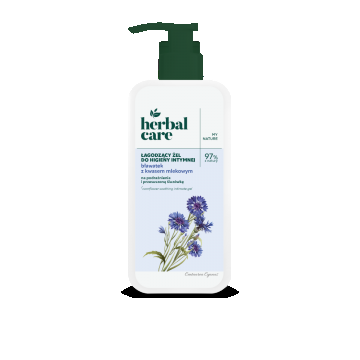 Gel intim cu extract de albastrele si acid lactic Herbal Care, 330ml, Farmona