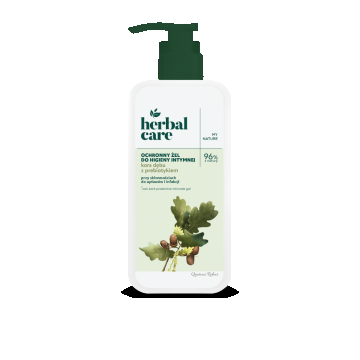 Gel intim cu extract de coaja de stejar si prebiotice Herbal Care, 330ml, Farmona