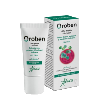 Gel oral Oroben, 15ml, Aboca