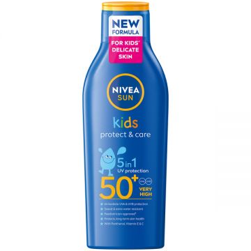 Lotiune cu protectie solara pentru copii SPF50+, 200ml, Nivea