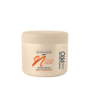 Masca pentru par uscat Hair Pro Nutritiv Riche, 500ml, Byphasse