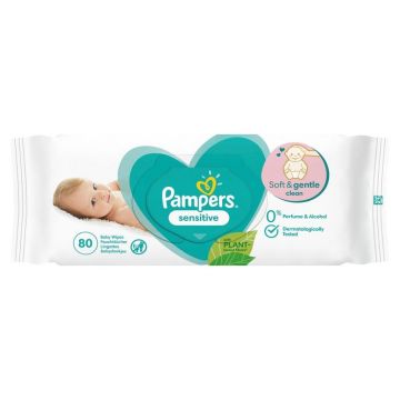 Pampers servetele Sensitive Single (80 buc) 1 buc, P&G