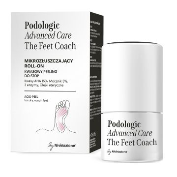 Roll-on exfoliant peeling cu acizi pentru picioare Podologic Advanced Care, 50ml, Farmona