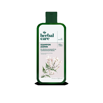 Sampon cu extract de iasomie pentru par rebel si lipsit de stralucire Herbal Care, 330ml, Farmona