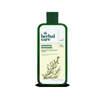 Sampon cu extract de musetel pentru par decolorat sau blond Herbal Care, 330ml, Farmona