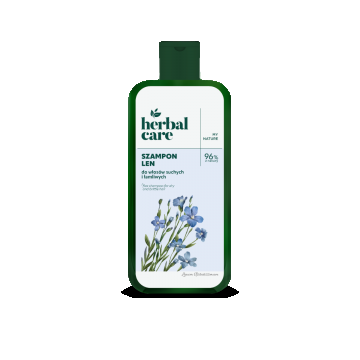 Sampon cu extract de seminte de in pentru par uscat si fragil Herbal Care, 330ml, Farmona