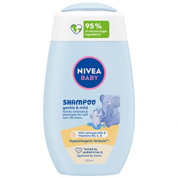 Sampon pentru bebelusi Gentle & Mild, 200ml, Nivea