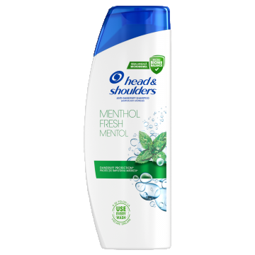 Sampon pentru orice tip de par anti-matreata Menthol Fresh, 625ml, Head & Shoulders