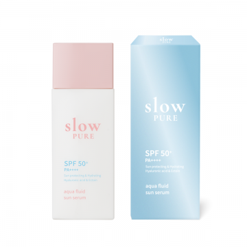 Ser pentru protectie solara SPF50+ PA++++ Aqua Fluid Sun, 50ml, Slowpure