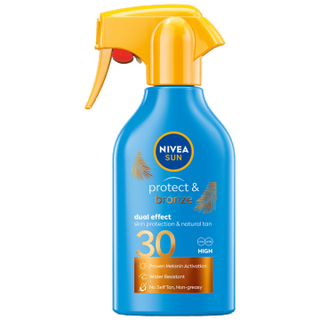 Spray cu protectie solara SPF30 Protect & Bronze Trigger, 270ml, Nivea