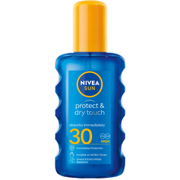 Spray pentru protectie solara SPF30 Protect & Dry Touch, 200ml, Nivea
