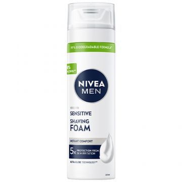 Spuma pentru ras Sensitive Nivea Men, 200ml, Nivea