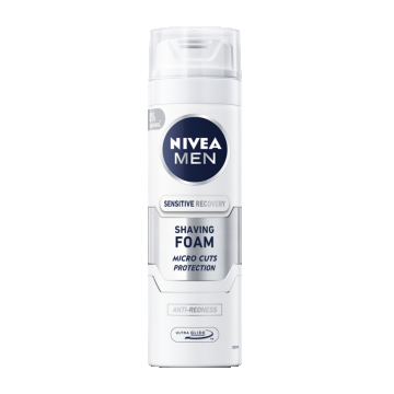Spuma pentru ras Sensitive Recovery, 200ml, Nivea