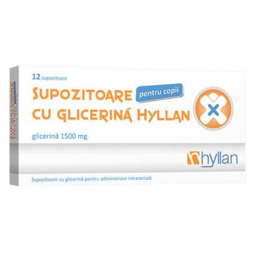 Supozitoare cu glicerina pentru copii 12 bucati