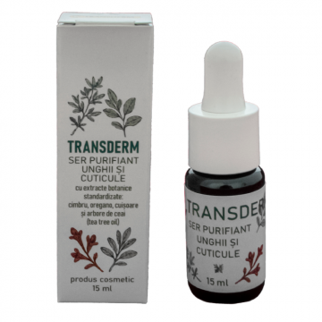 Transderm ser purifiant unghii si cuticule 15ml