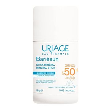 Uriage Bariesun Stick mineral pentru protectie solara SPF50+ 18 g