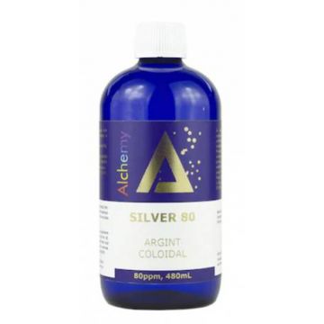 Argint Coloidal Silver 80ppm, 480ml, Alchemy