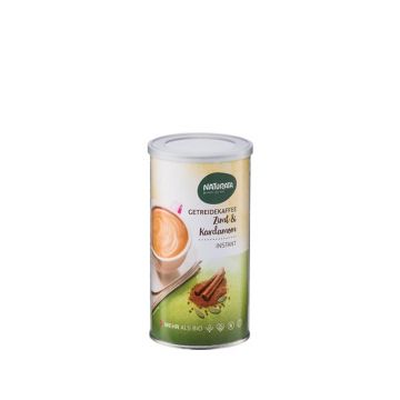 Cafea eco de cereale cu scortisoara si cardamon instant fara gluten, 125g, Naturata